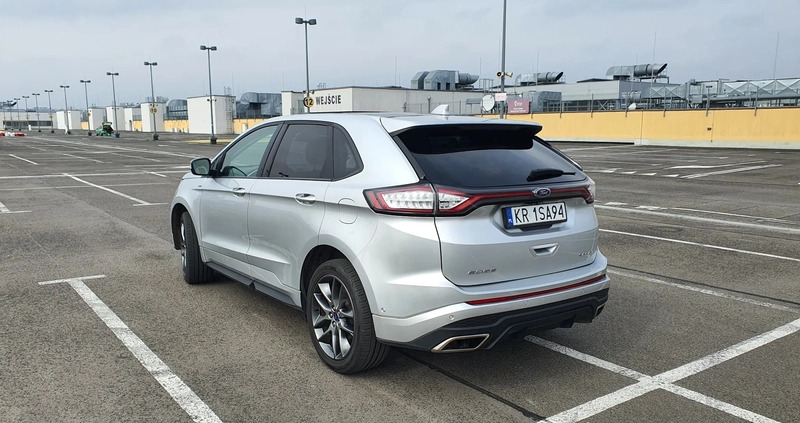 Ford EDGE cena 103700 przebieg: 136000, rok produkcji 2017 z Kraków małe 781